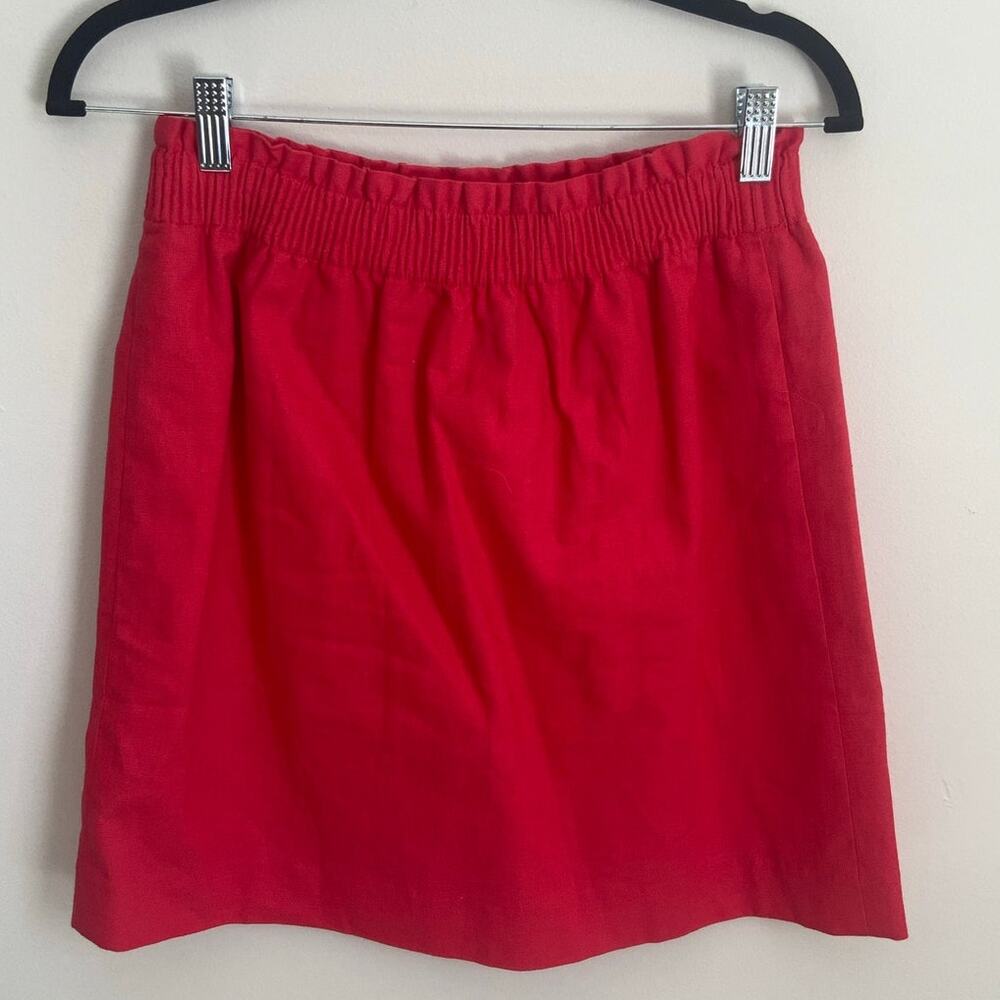 J. Crew Cotton Blend Pull on skirt‎ size 4